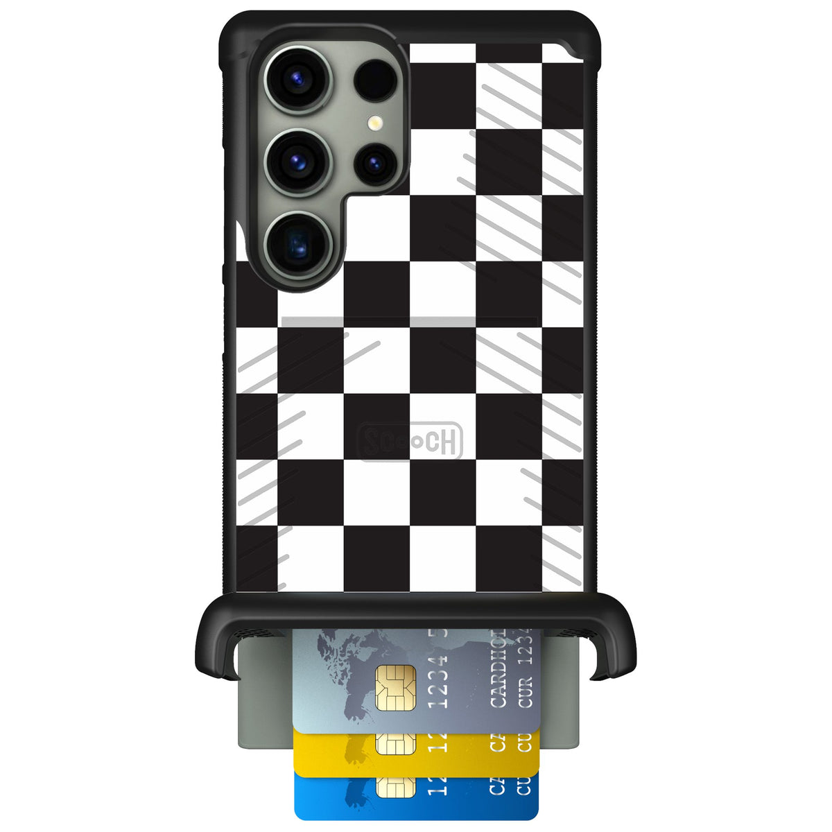 Scooch Wingmate Checkered for Galaxy S23 Ultra — Case