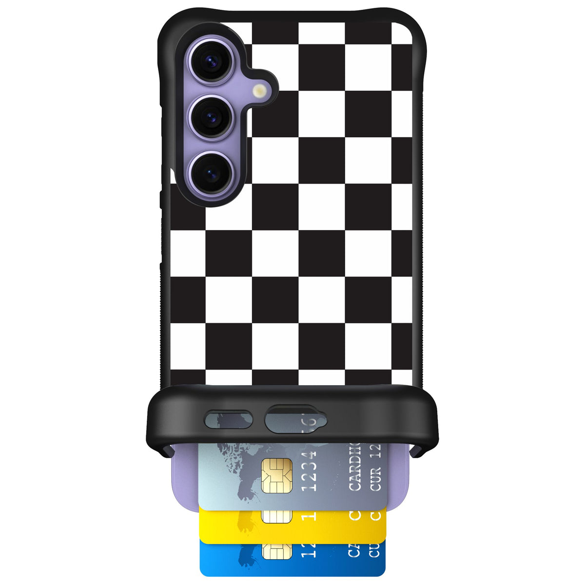 Scooch Wingmate Checkered for Galaxy S24 — Case