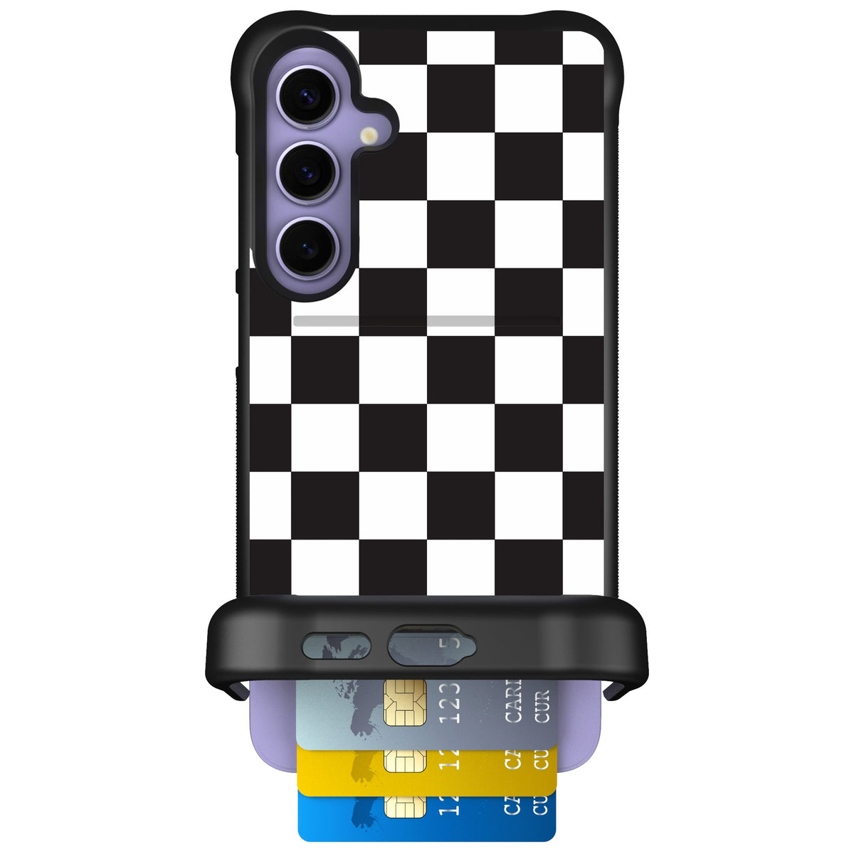 Scooch Wingmate Checkered for Galaxy S24+ — Case