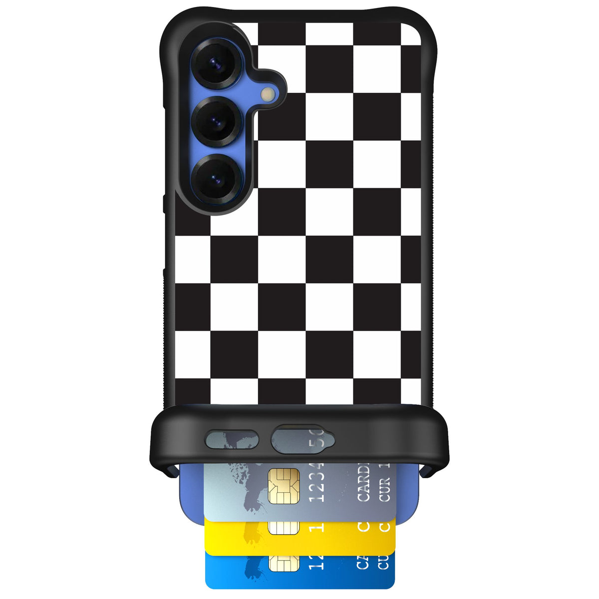 Scooch Wingmate Checkered for Galaxy S25 — Case