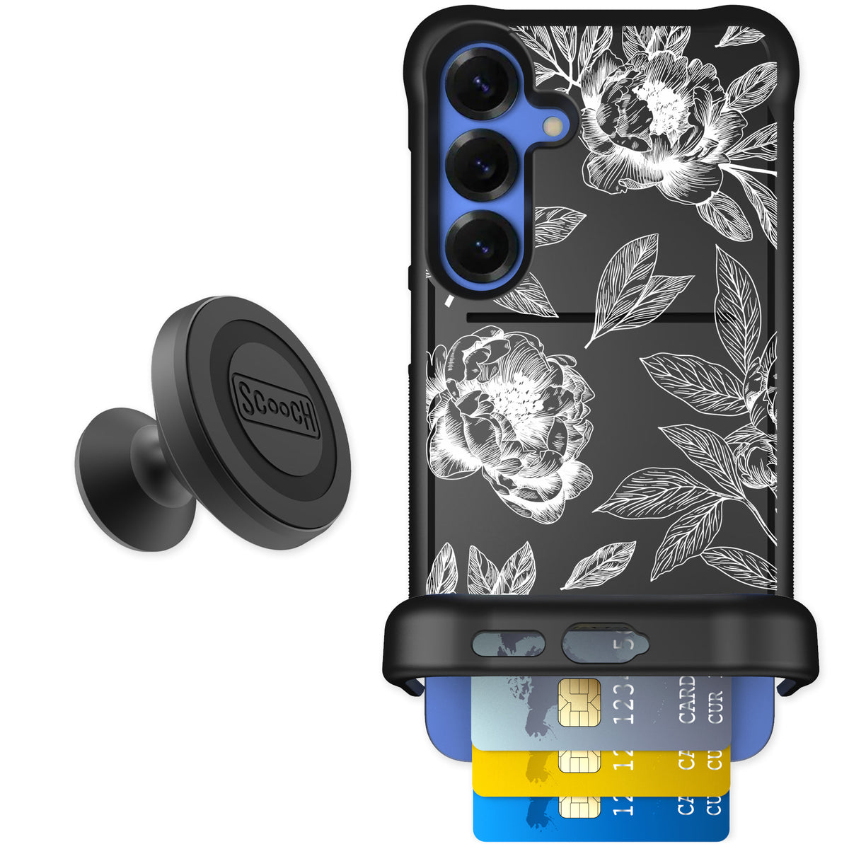 Scooch Wingmate Chinoiserie for Galaxy S25+ — Starter Bundle