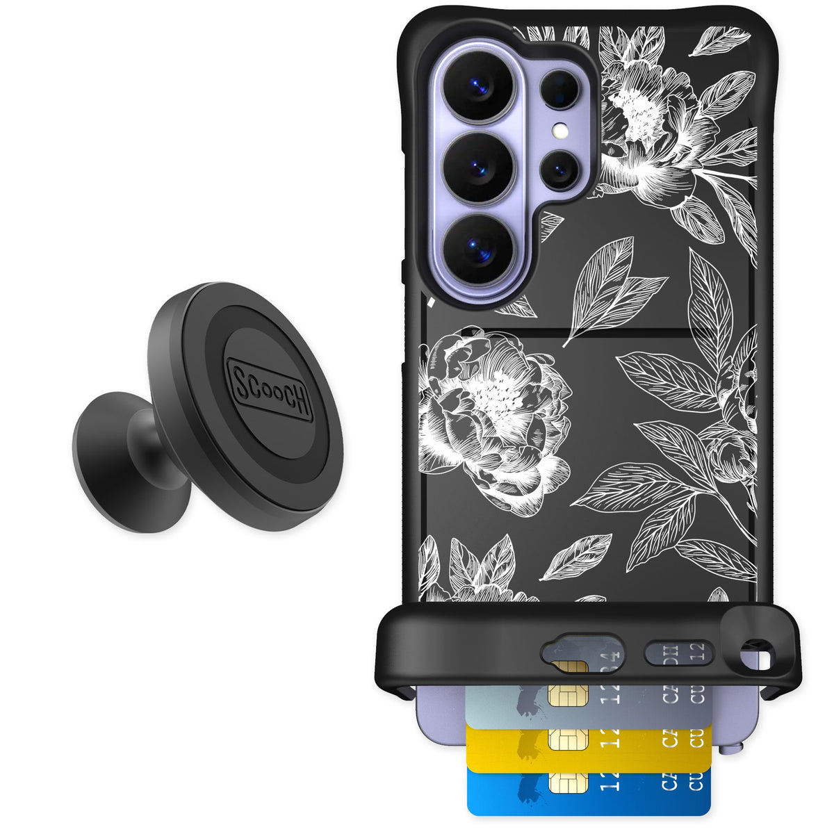 Scooch Wingmate Chinoiserie for Galaxy S26 Ultra — Starter Bundle