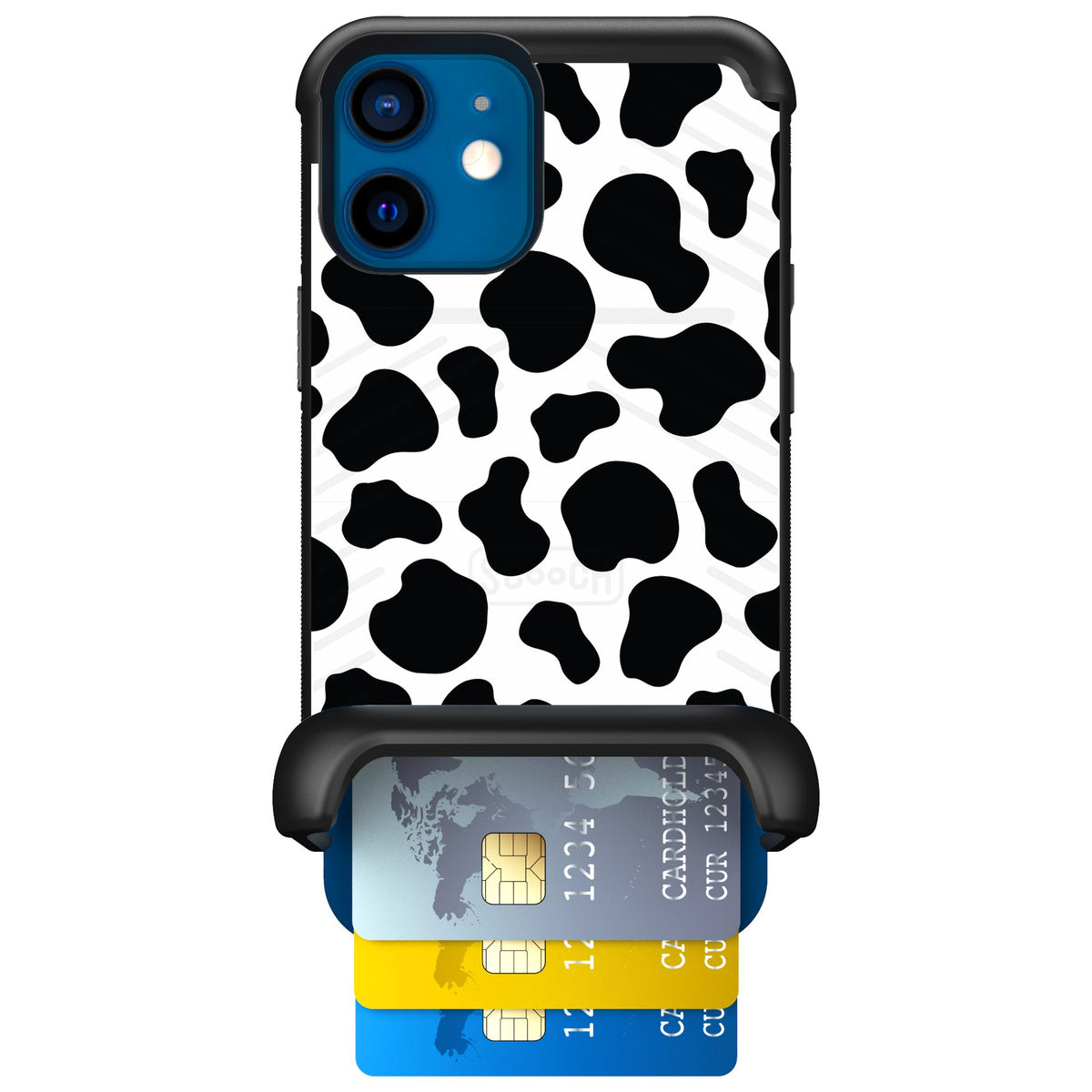 Scooch Wingmate Cow Print for iPhone 12 mini — Case