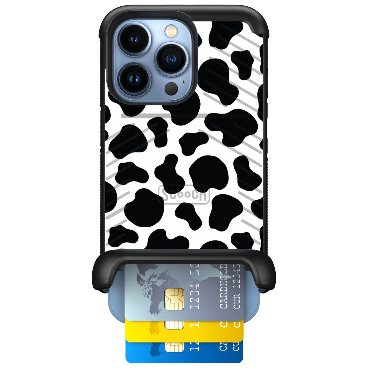Scooch Wingmate Cow Print for iPhone 13 Pro — Case