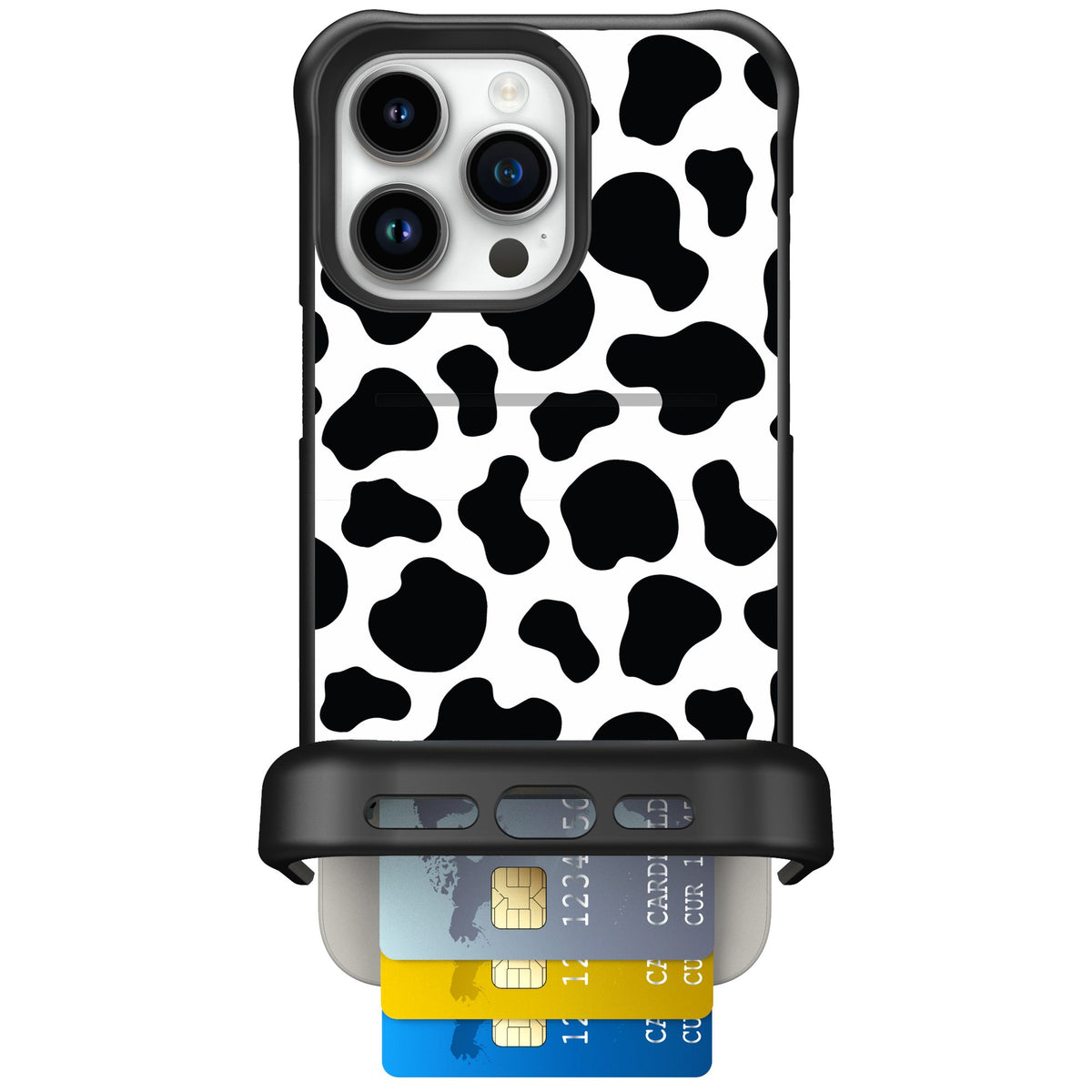 Scooch Wingmate Cow Print for iPhone 15 Pro Max — Case