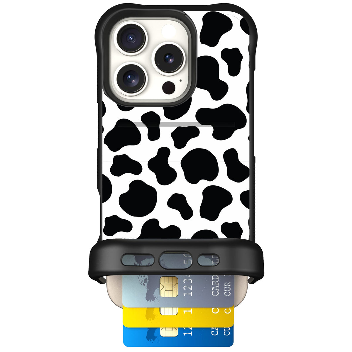 Scooch Wingmate Cow Print for iPhone 16 Pro — Case