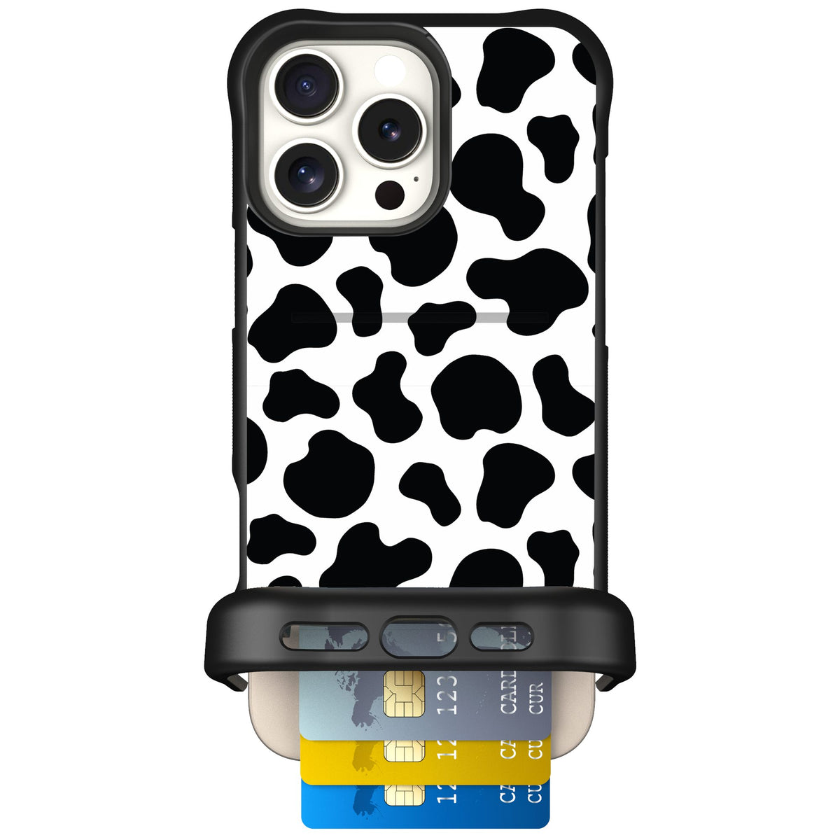 Scooch Wingmate Cow Print for iPhone 16 Pro Max — Case