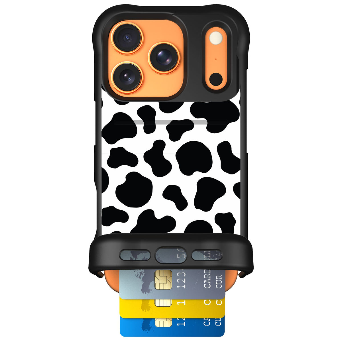 Scooch Wingmate Cow Print for iPhone 17 Pro — Case
