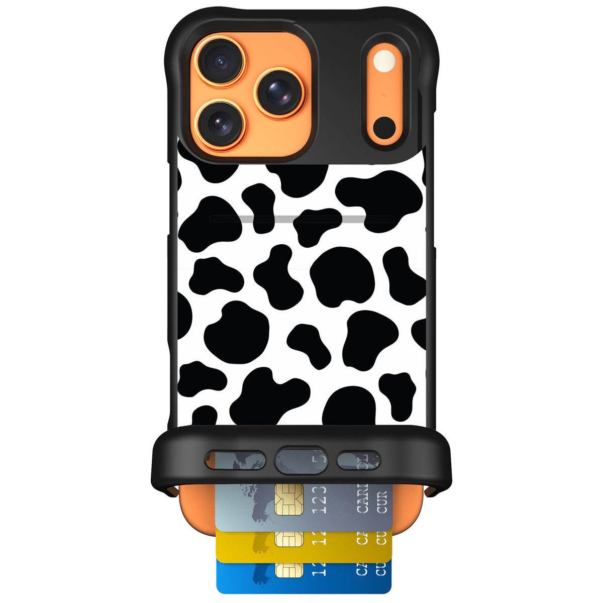 Scooch Wingmate Cow Print for iPhone 17 Pro Max — Case