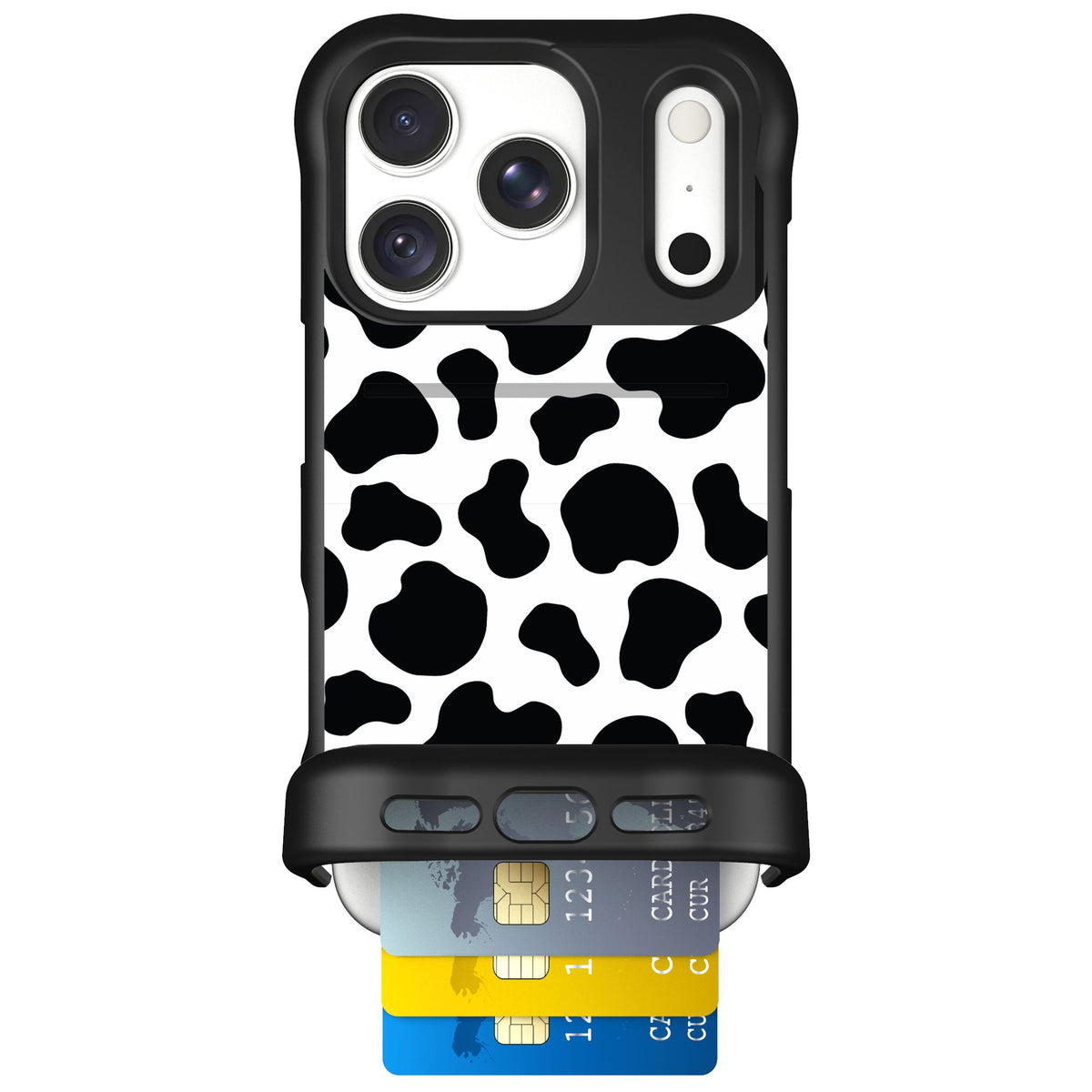 Scooch Wingmate Cow Print for iPhone 18 Pro — Case