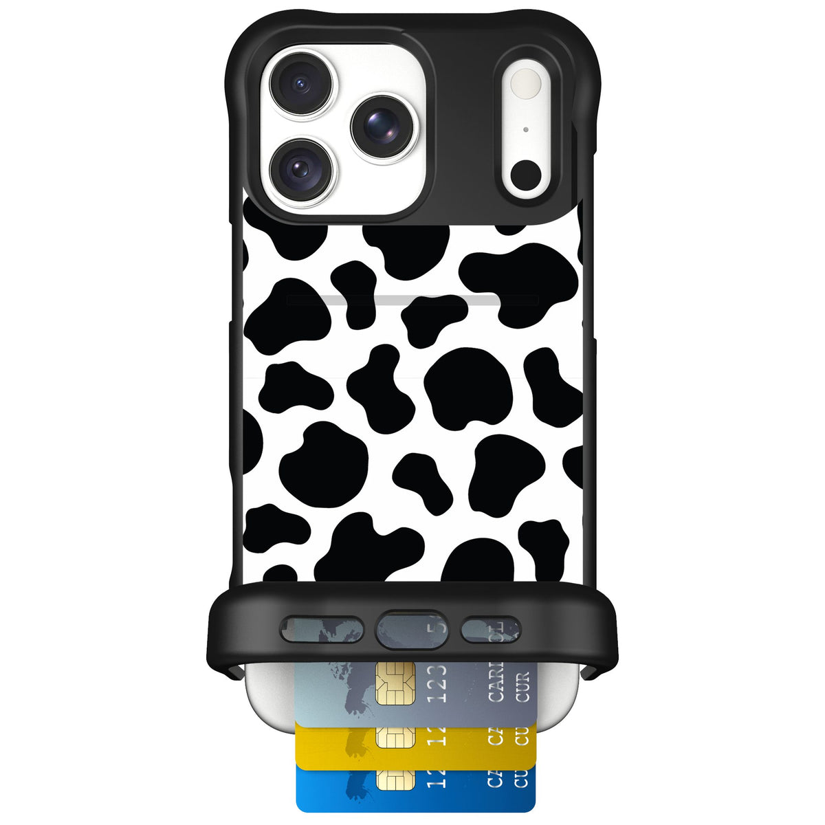 Scooch Wingmate Cow Print for iPhone 18 Pro Max — Case