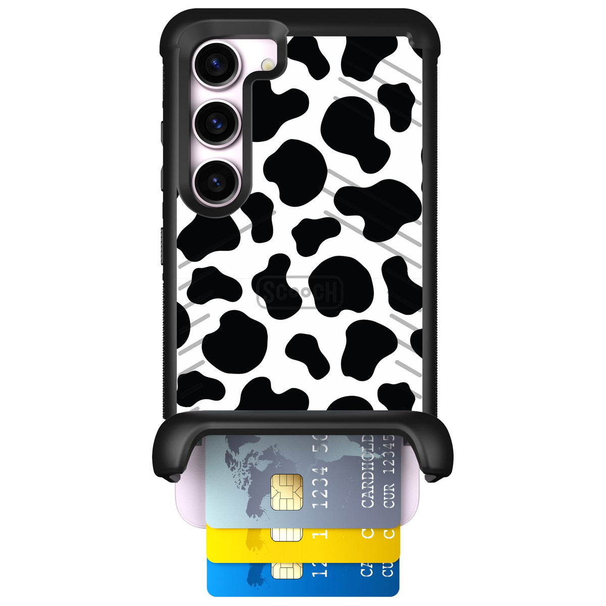 Scooch Wingmate Cow Print for Galaxy S23 — Case