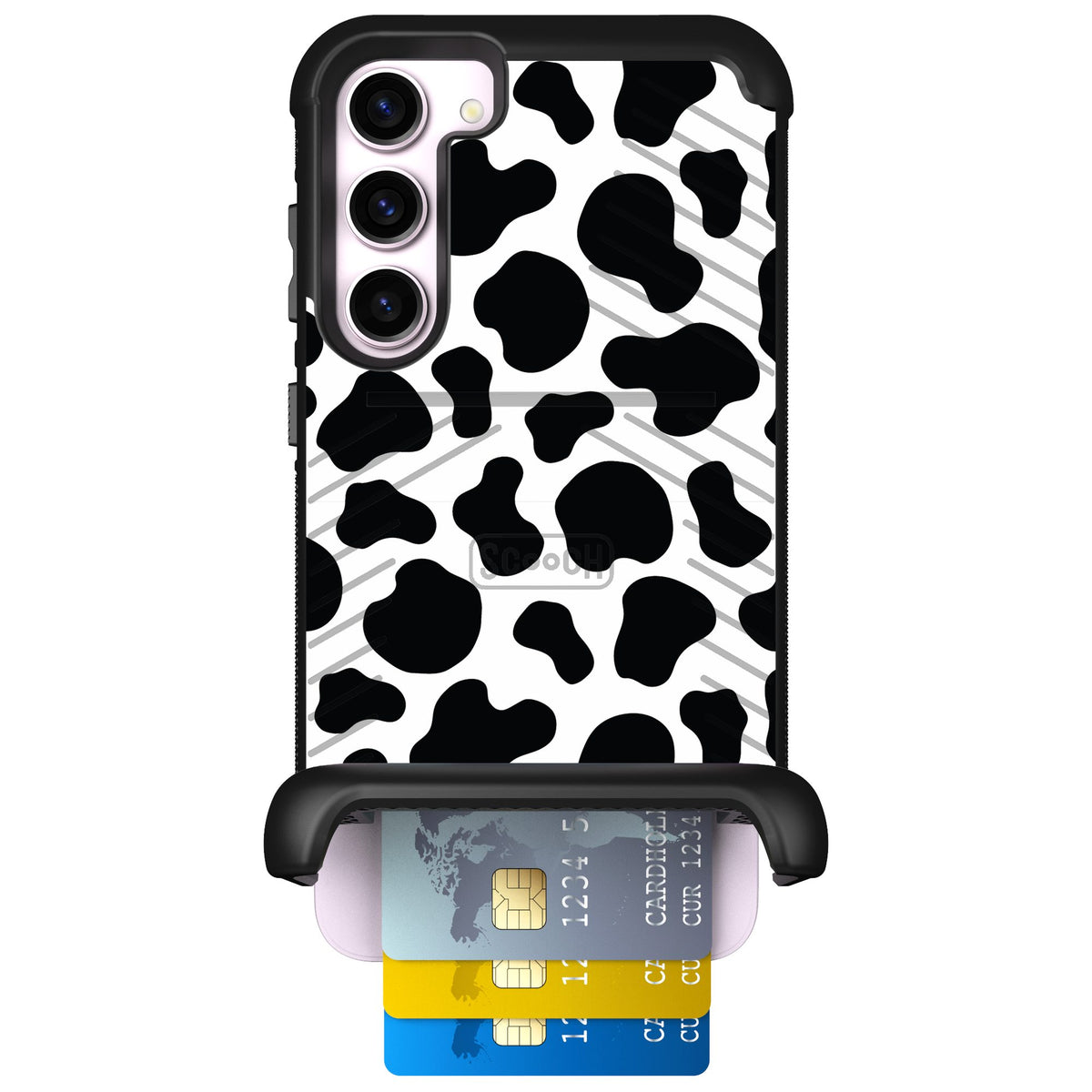 Scooch Wingmate Cow Print for Galaxy S23+ — Case