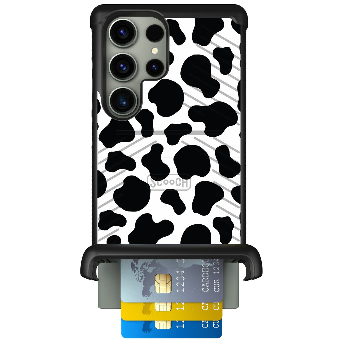 Scooch Wingmate Cow Print for Galaxy S23 Ultra — Case