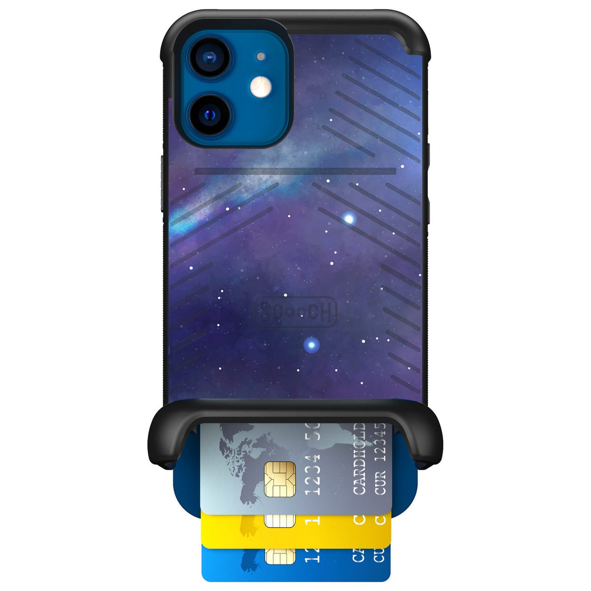 Scooch Wingmate Galaxy for iPhone 12 — Case