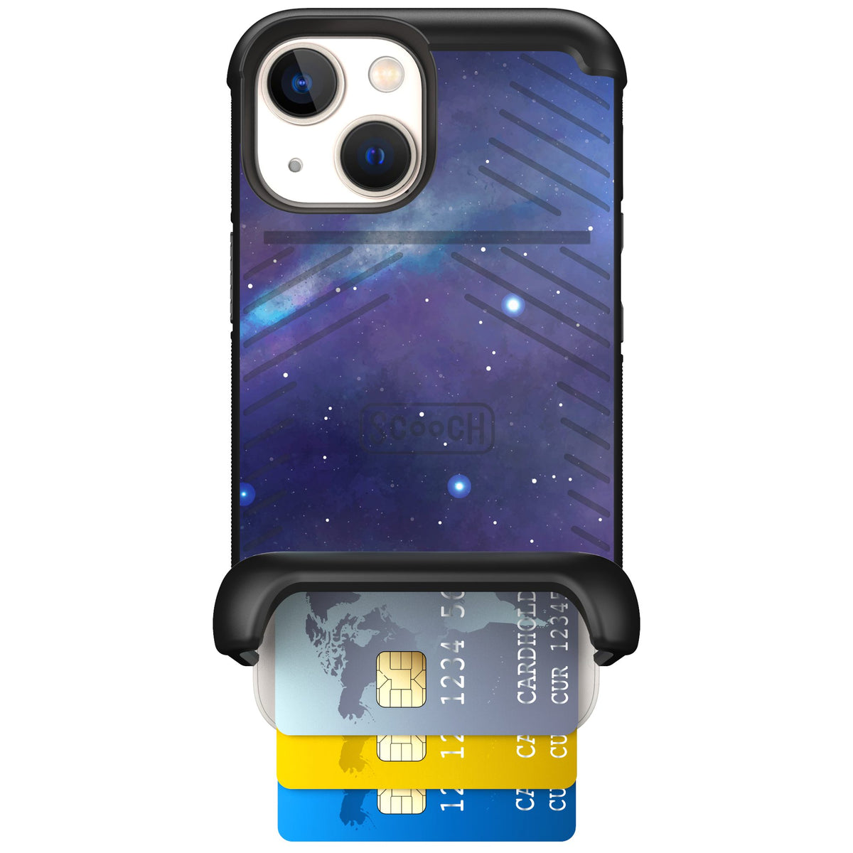 Scooch Wingmate Galaxy for iPhone 13 mini — Case