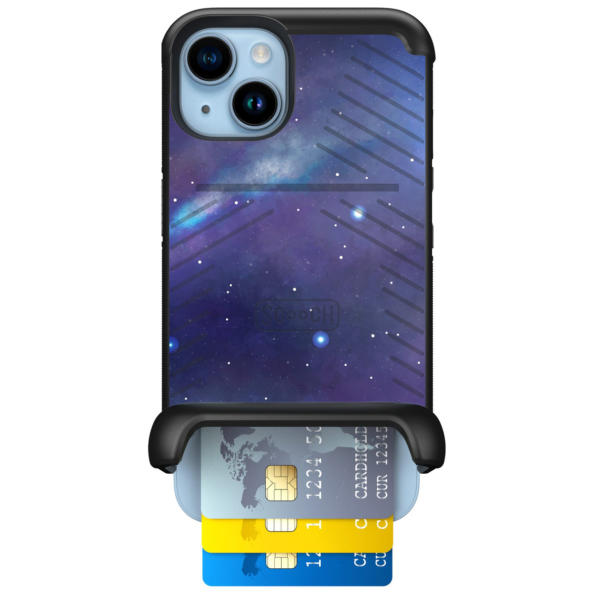Scooch Wingmate Galaxy for iPhone 14 — Case