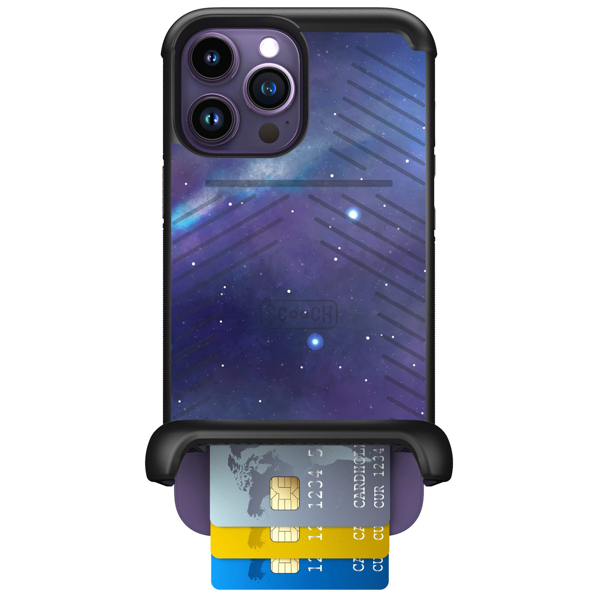 Scooch Wingmate Galaxy for iPhone 14 Pro Max — Case