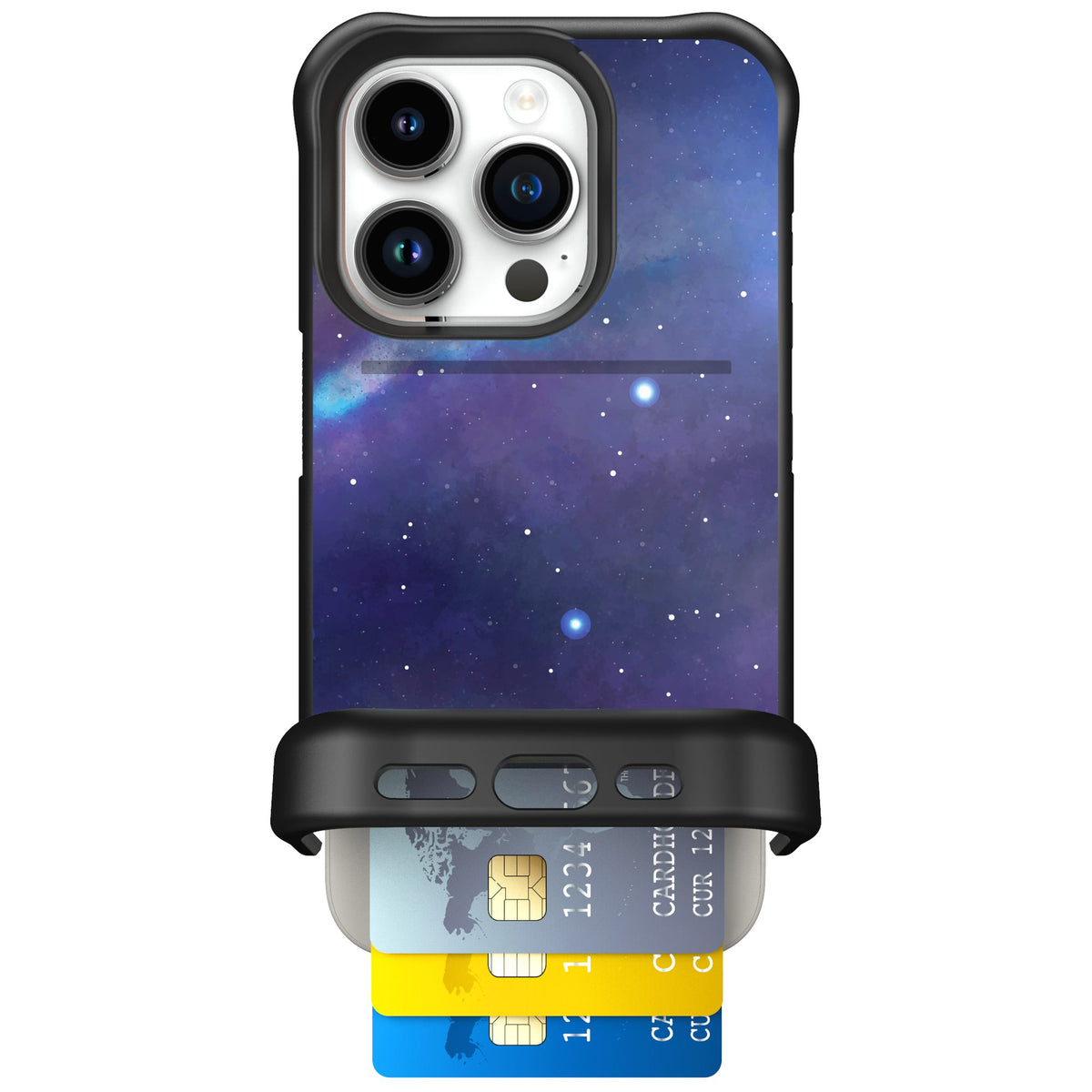 Scooch Wingmate Galaxy for iPhone 15 Pro — Case
