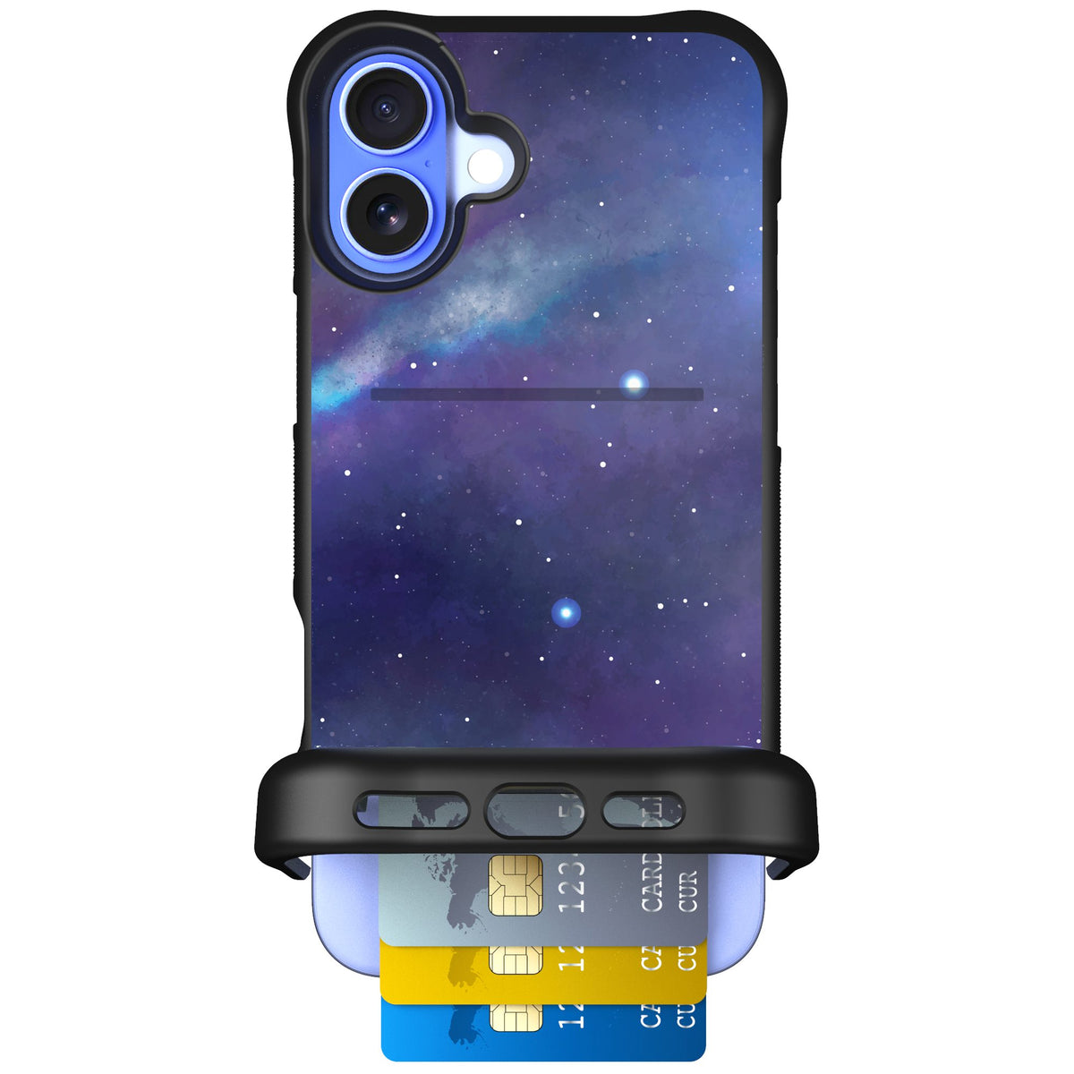 Scooch Wingmate Galaxy for iPhone 16 Plus — Case