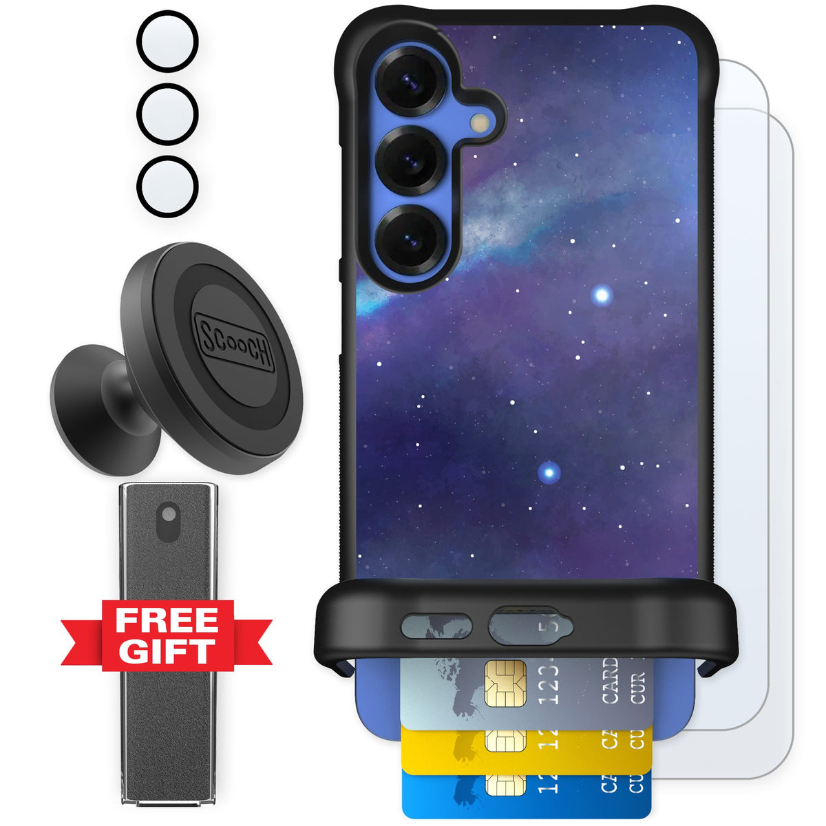 Scooch Wingmate Galaxy for Galaxy S25+ — Defender Bundle