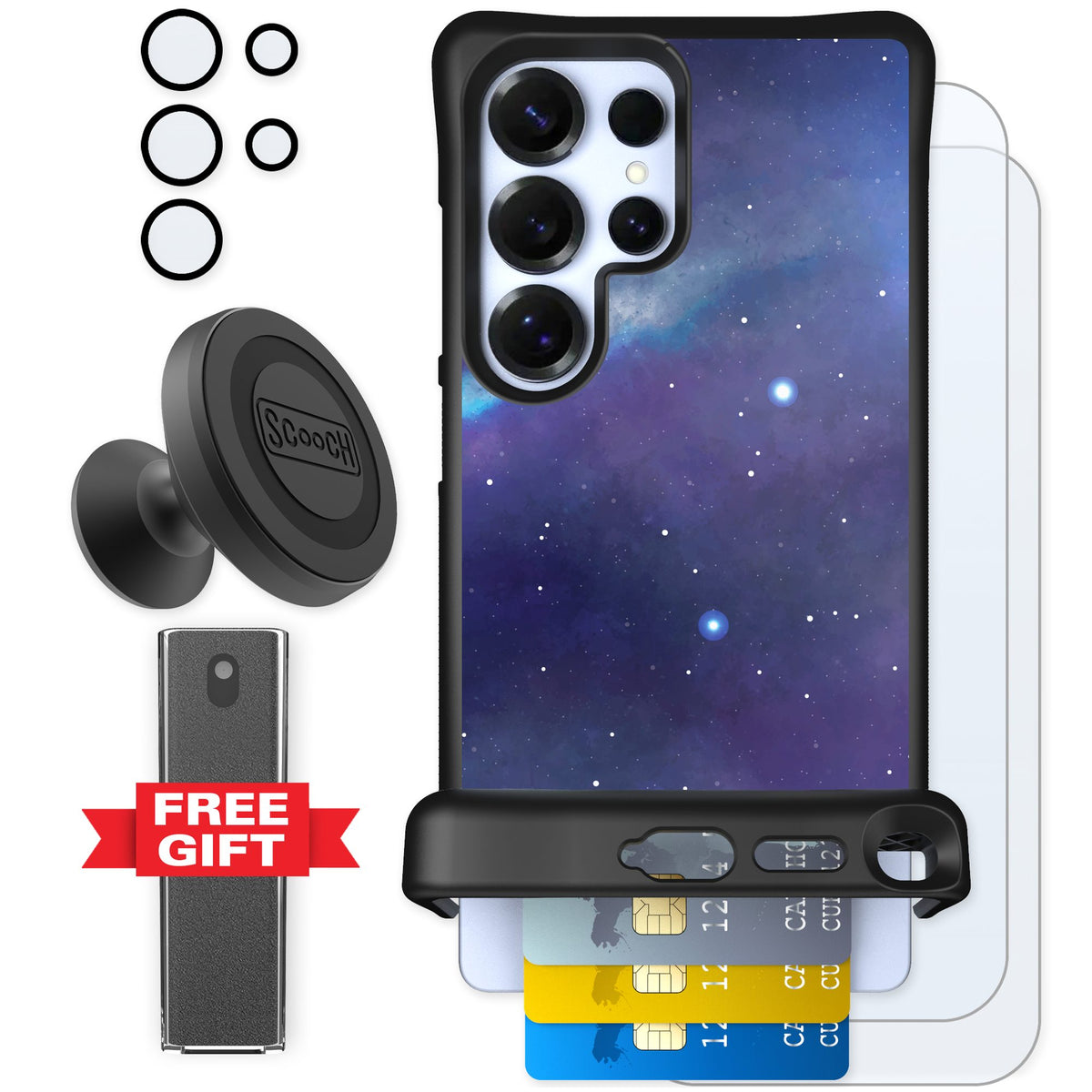 Scooch Wingmate Galaxy for Galaxy S25 Ultra — Defender Bundle