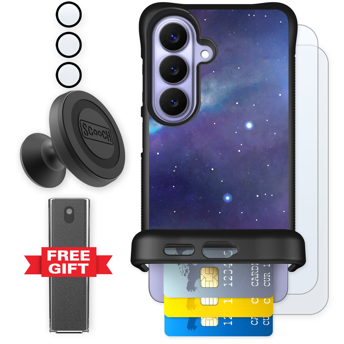 Scooch Wingmate Galaxy for Galaxy S26 — Defender Bundle