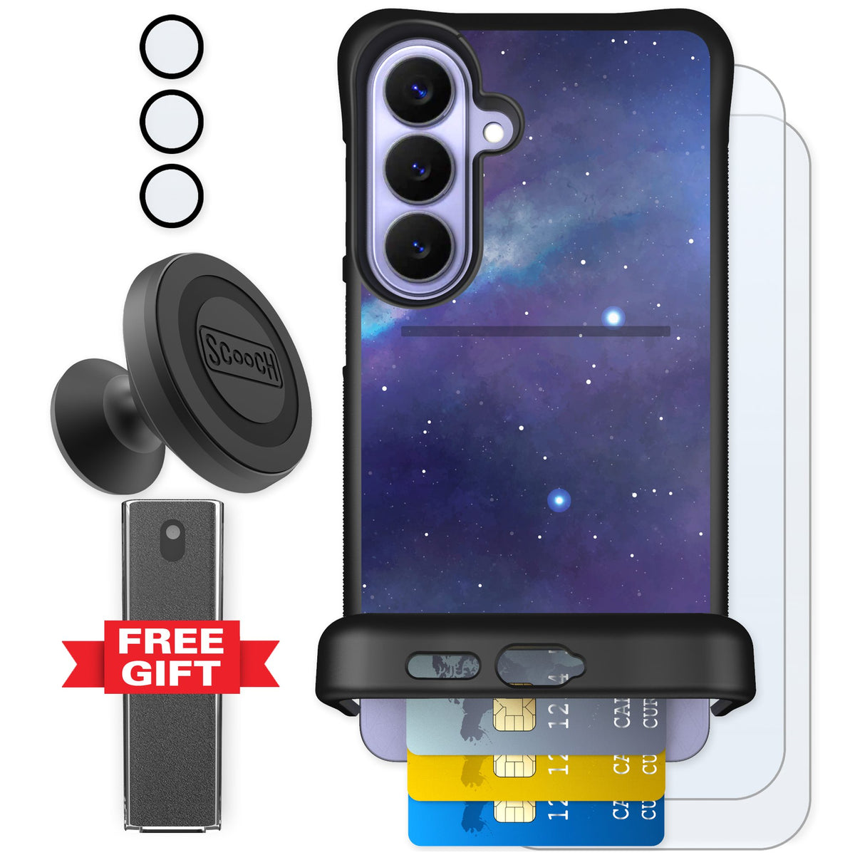 Scooch Wingmate Galaxy for Galaxy S26+ — Defender Bundle