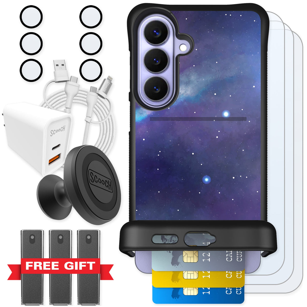 Scooch Wingmate Galaxy for Galaxy S26+ — Ultimate Bundle