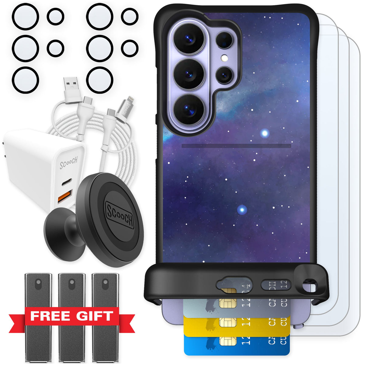 Scooch Wingmate Galaxy for Galaxy S26 Ultra — Ultimate Bundle