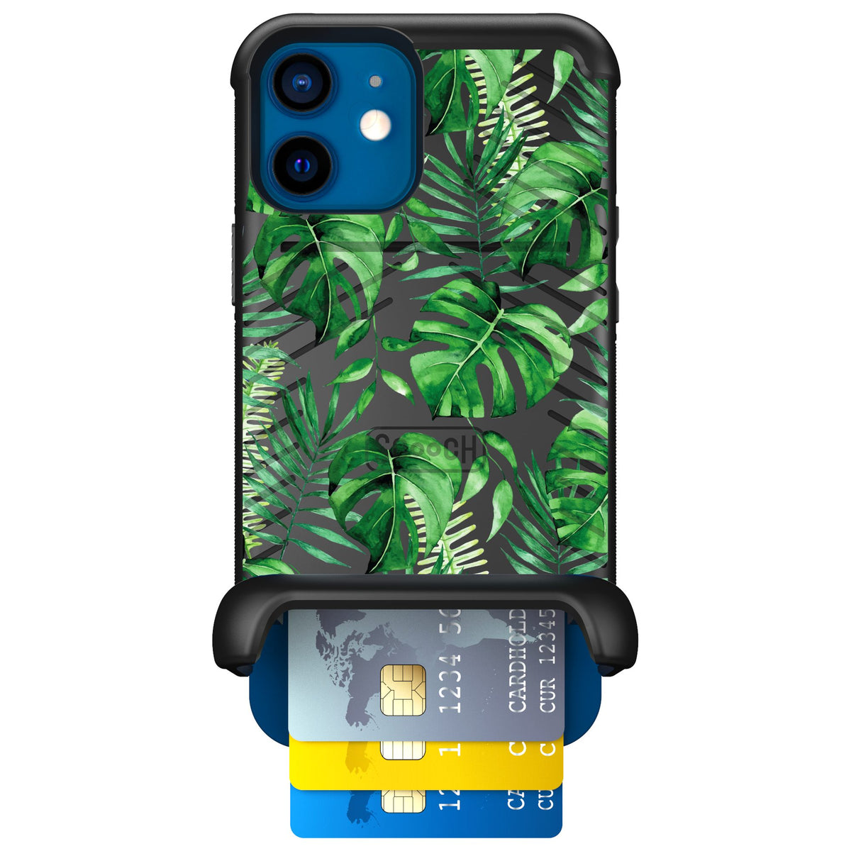 Scooch Wingmate Monstera for iPhone 12 — Case