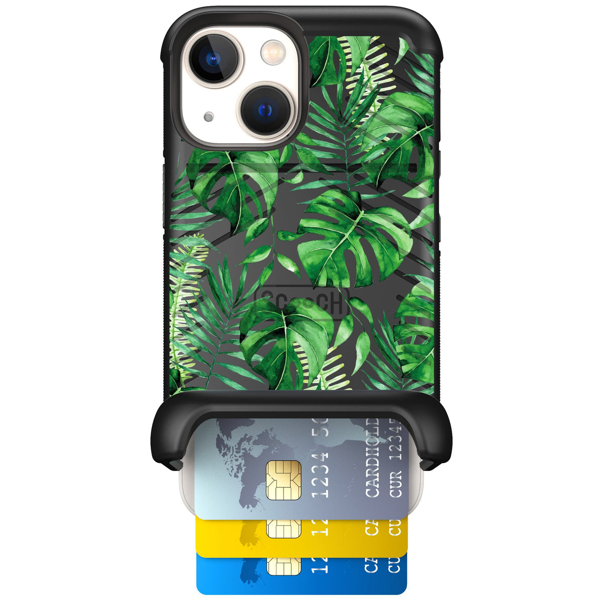 Scooch Wingmate Monstera for iPhone 13 mini — Case