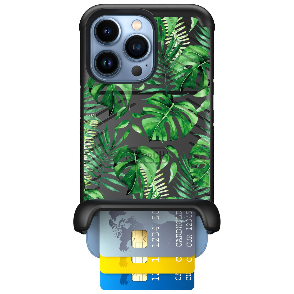 Scooch Wingmate Monstera for iPhone 13 Pro — Case