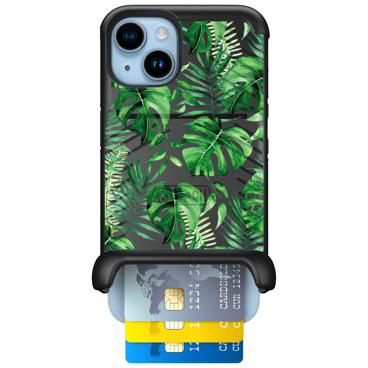 Scooch Wingmate Monstera for iPhone 14 — Case