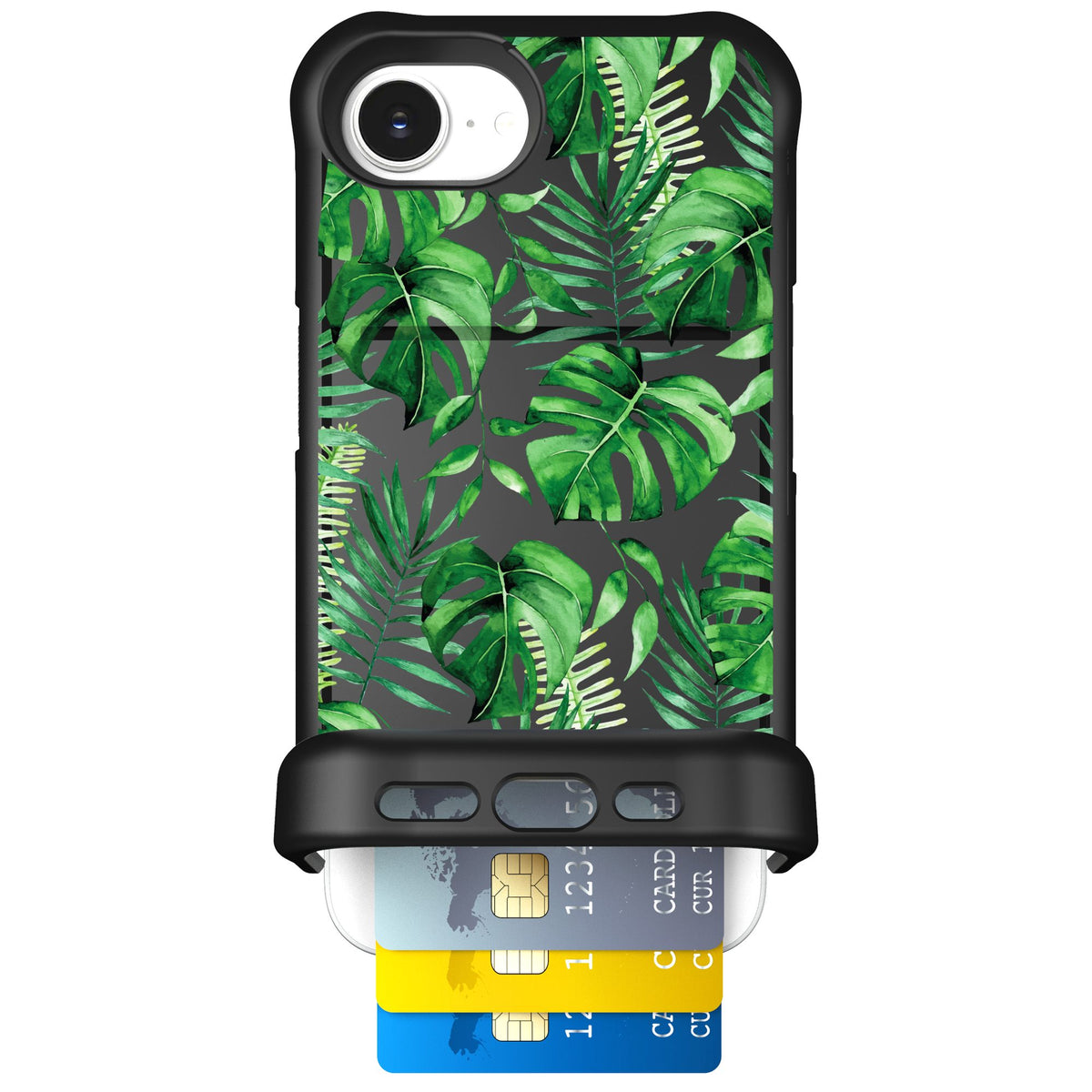 Scooch Wingmate Monstera for iPhone 16e — Case