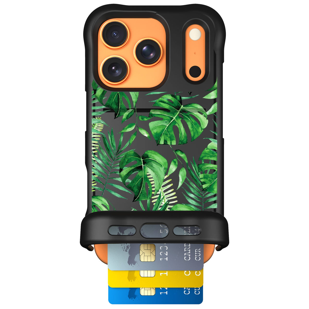 Scooch Wingmate Monstera for iPhone 17 Pro — Case