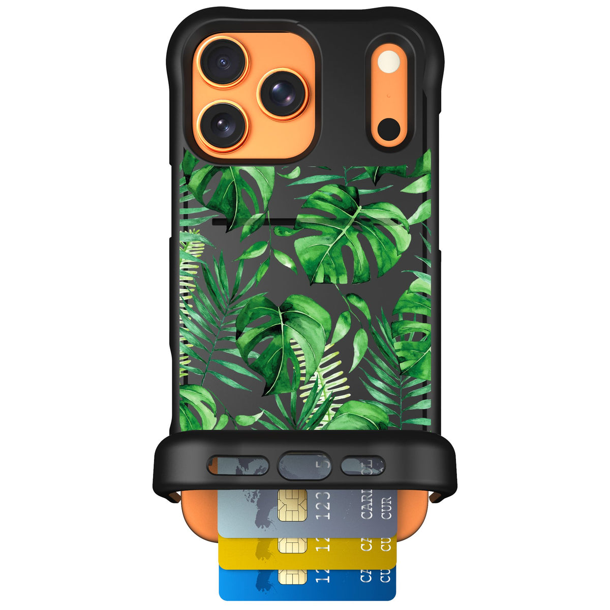 Scooch Wingmate Monstera for iPhone 17 Pro Max — Case