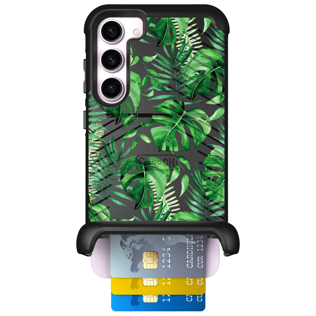 Scooch Wingmate Monstera for Galaxy S23+ — Case