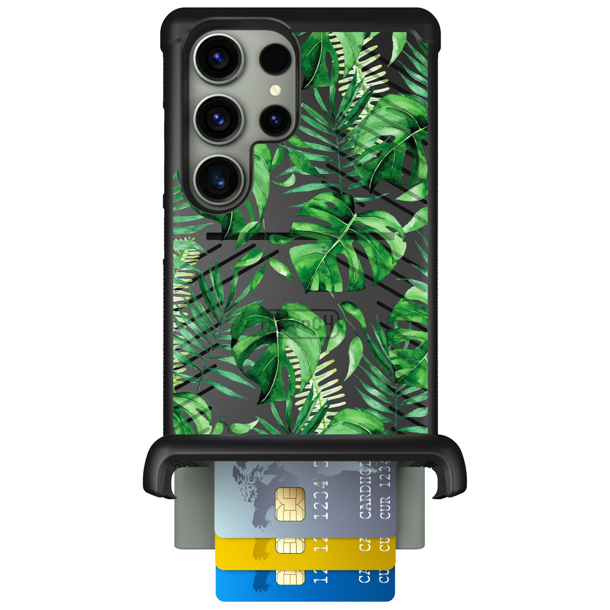 Scooch Wingmate Monstera for Galaxy S23 Ultra — Case