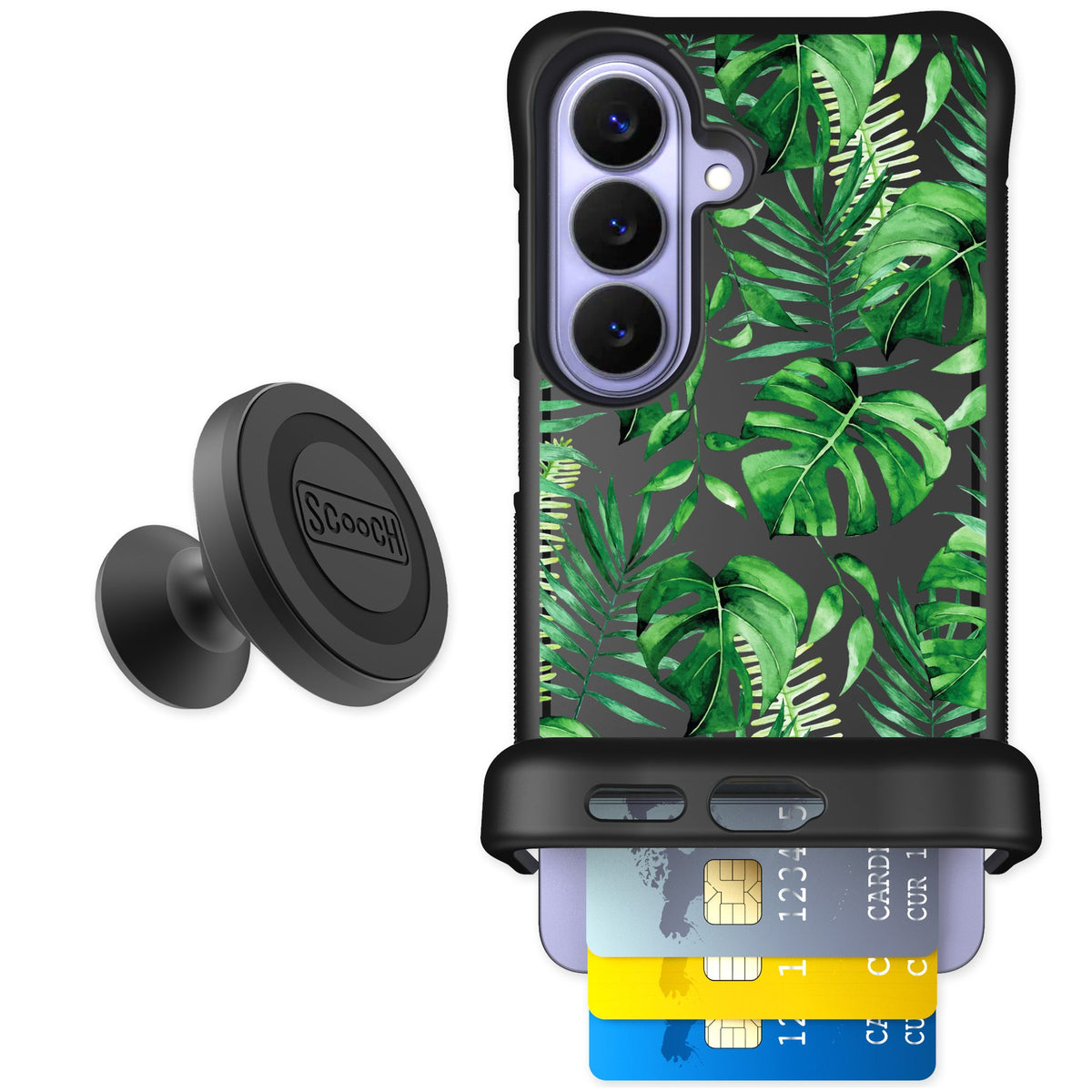Scooch Wingmate Monstera for Galaxy S26 — Starter Bundle