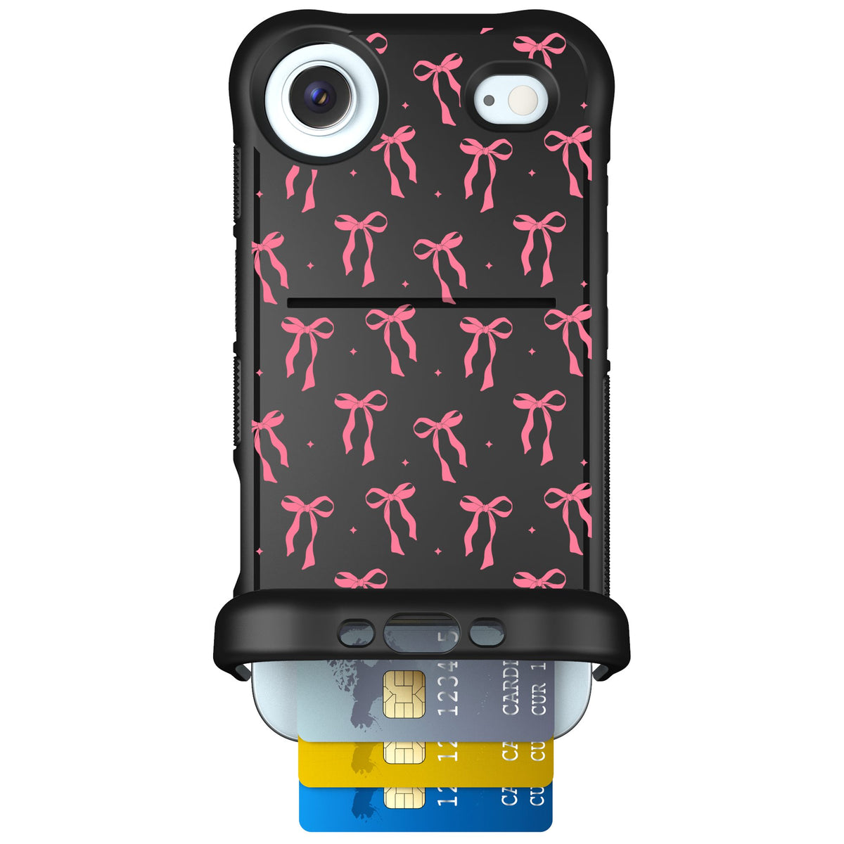 Scooch Wingmate Pink Bows for iPhone Air — Case