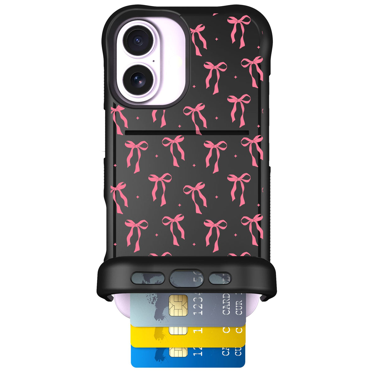 Scooch Wingmate Pink Bows for iPhone 17 — Case