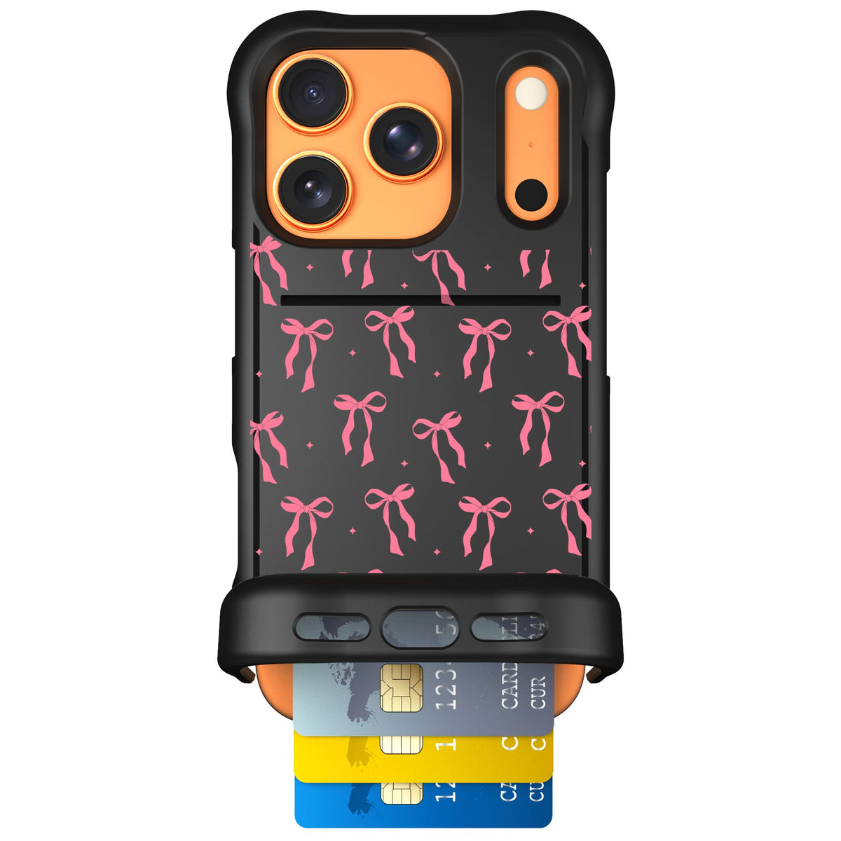 Scooch Wingmate Pink Bows for iPhone 17 Pro — Case