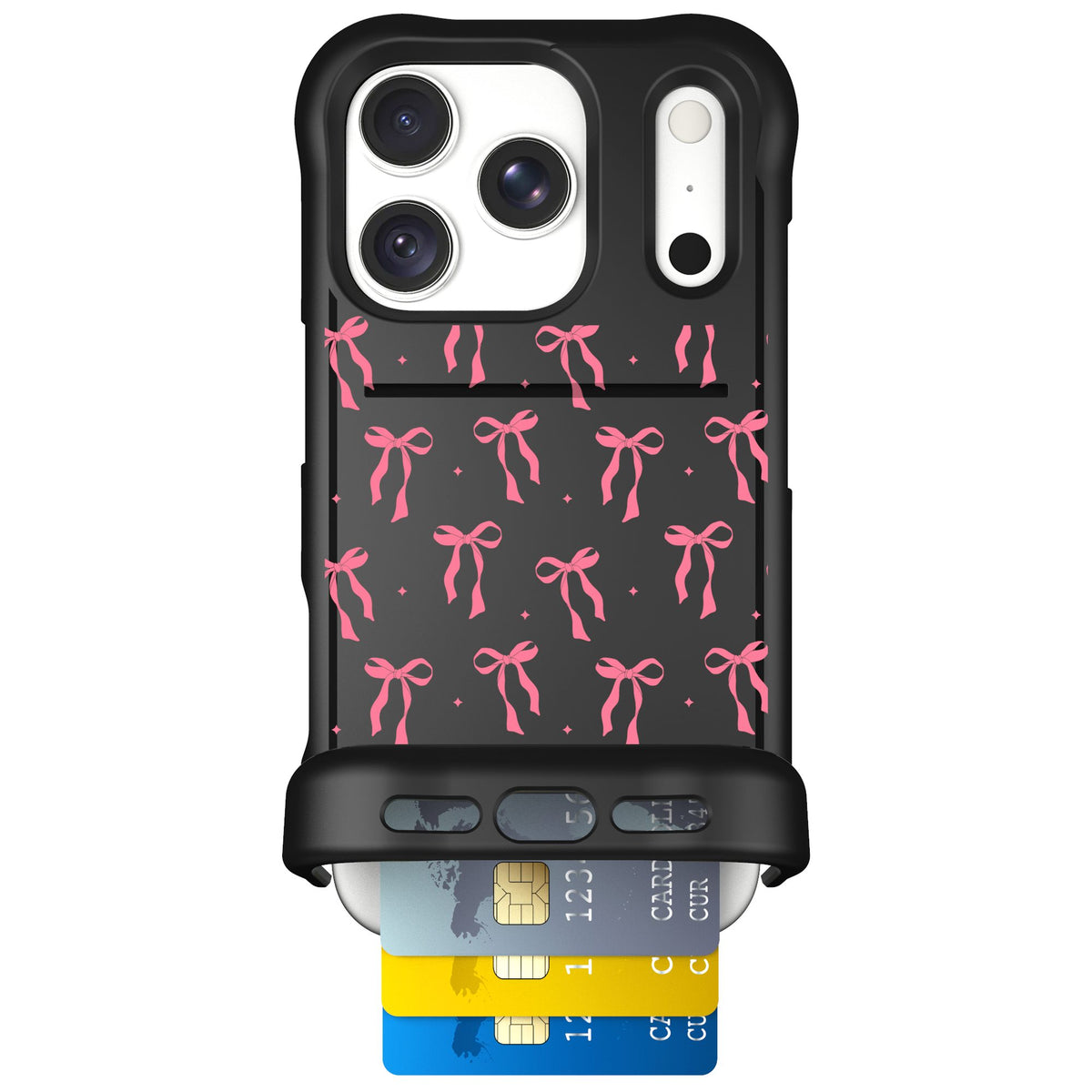 Scooch Wingmate Pink Bows for iPhone 18 Pro — Case