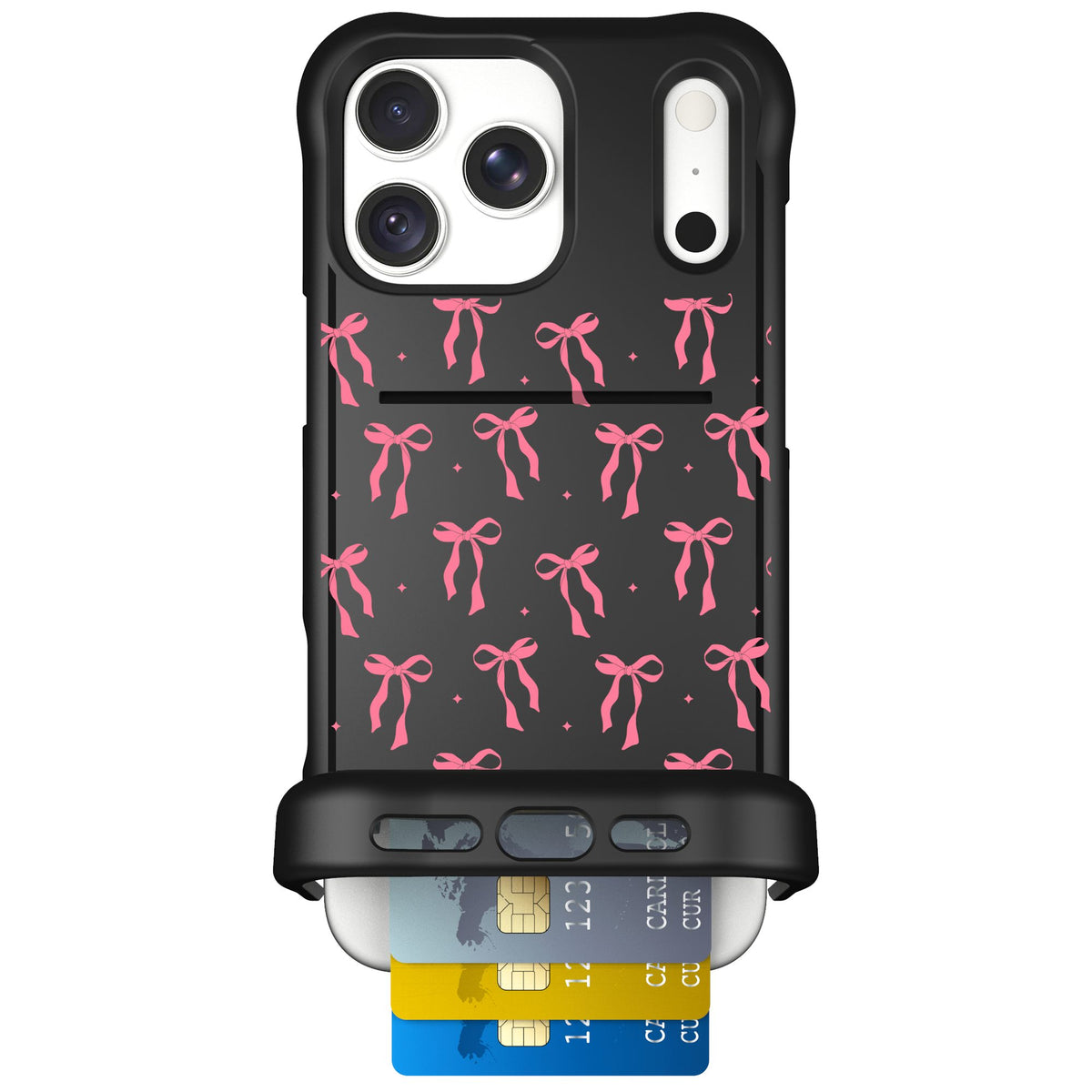 Scooch Wingmate Pink Bows for iPhone 18 Pro Max — Case