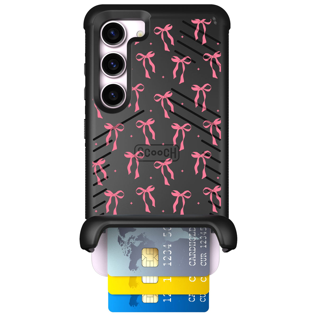 Scooch Wingmate Pink Bows for Galaxy S23 — Case