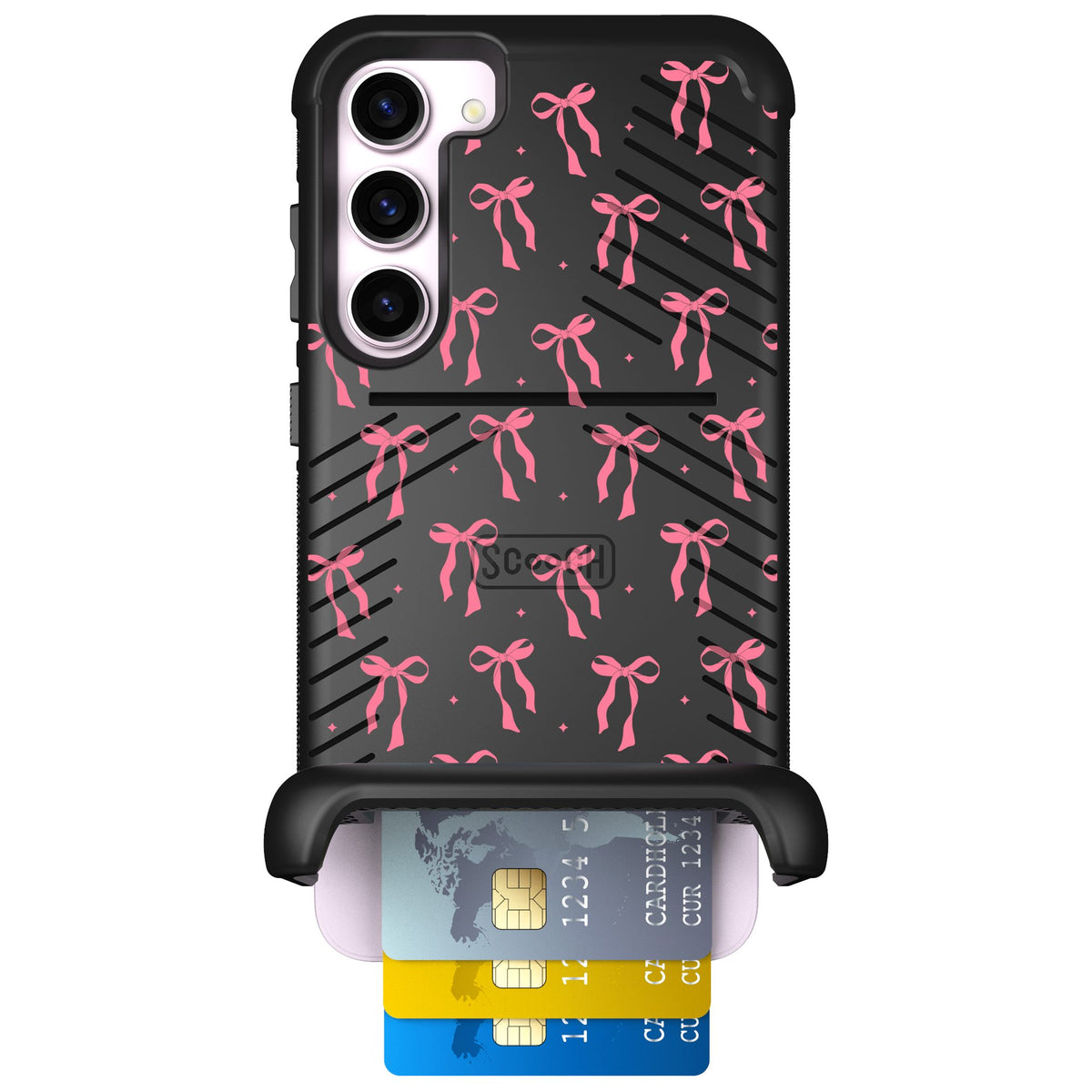 Scooch Wingmate Pink Bows for Galaxy S23+ — Case