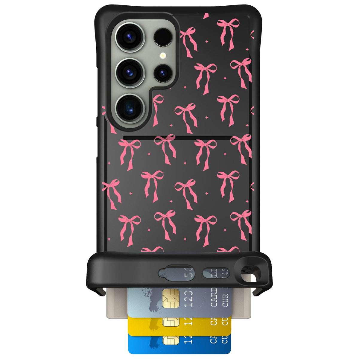 Scooch Wingmate Pink Bows for Galaxy S24 Ultra — Case