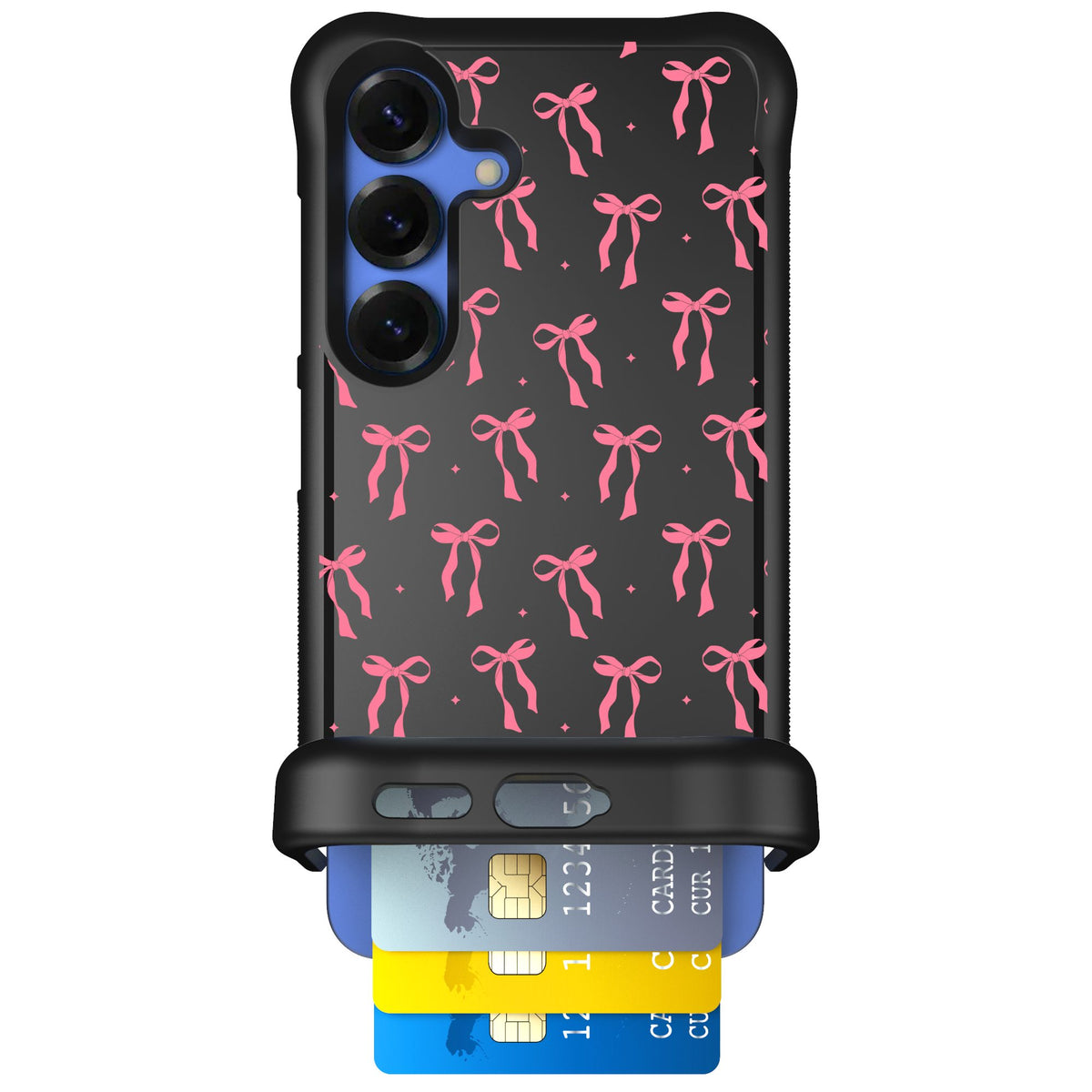 Scooch Wingmate Pink Bows for Galaxy S25 — Case