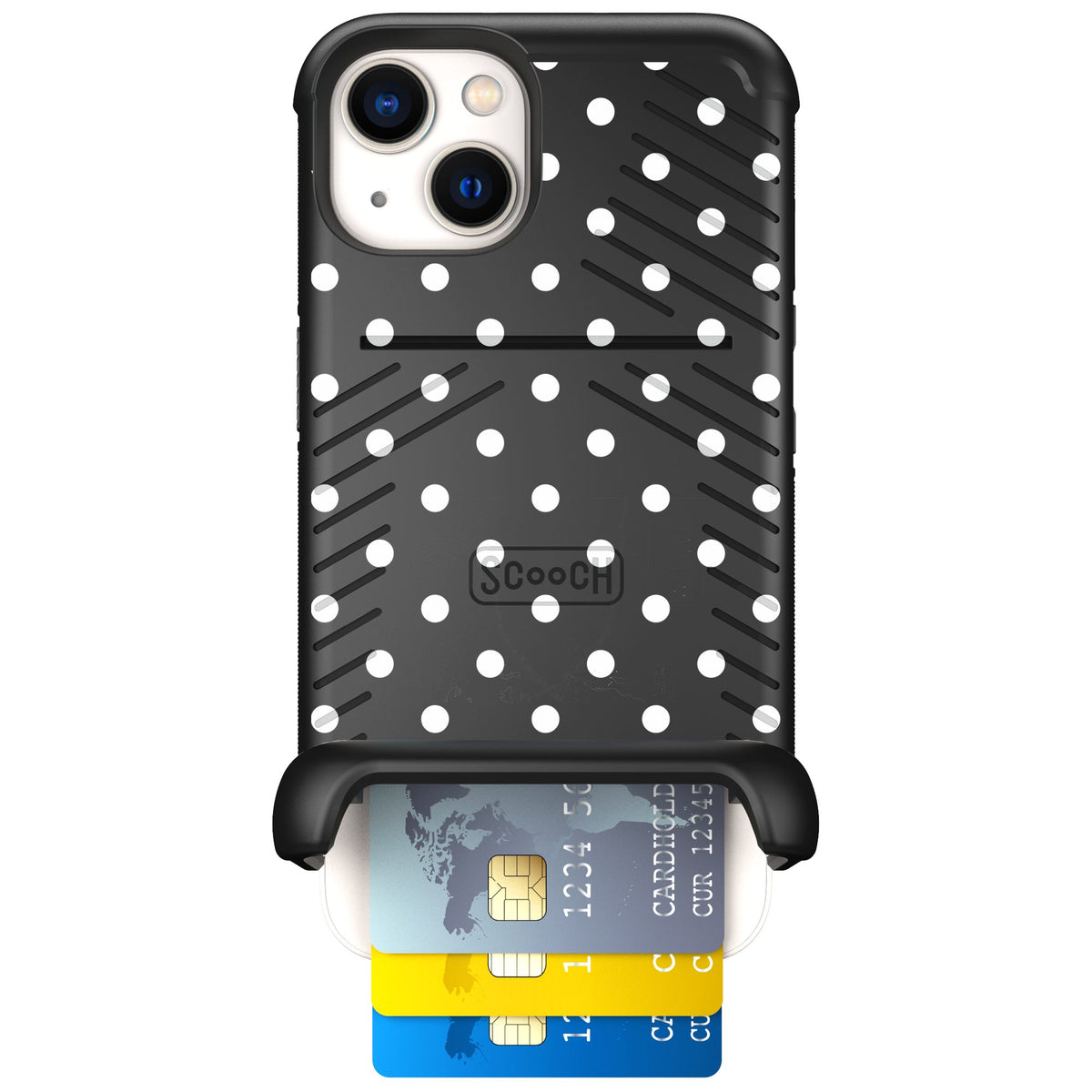 Scooch Wingmate Polka Dots for iPhone 13 — Case